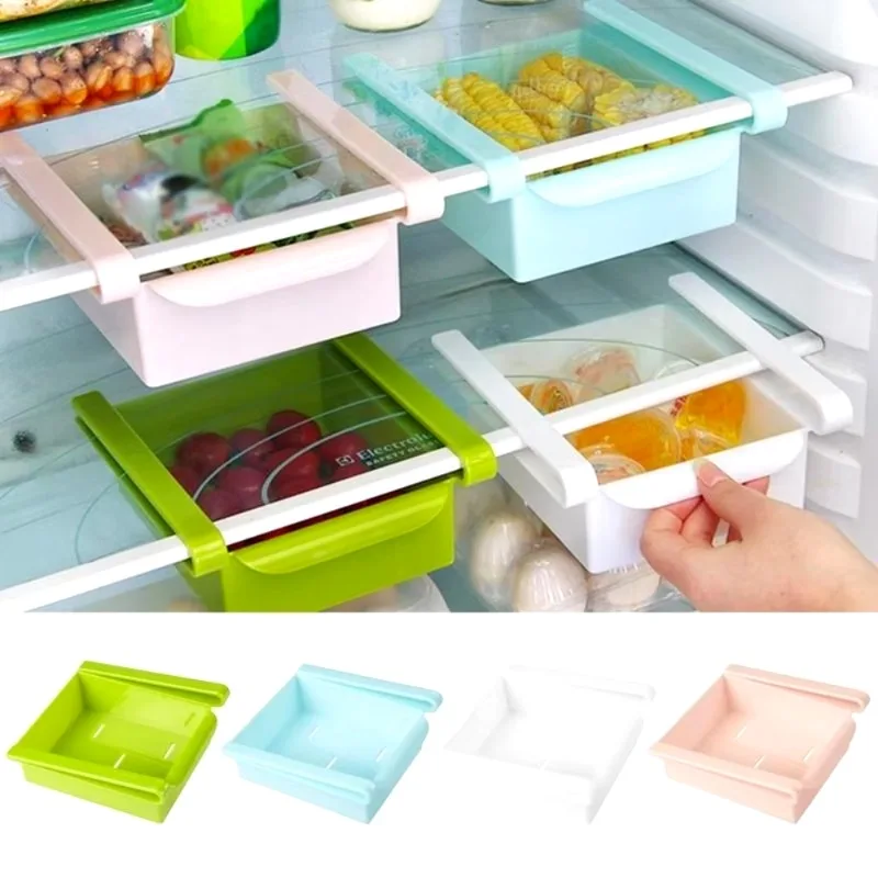 Food Storage With Dividers - الشريحة المطبخ الثلاجة الفريزر الفضاء التوقف