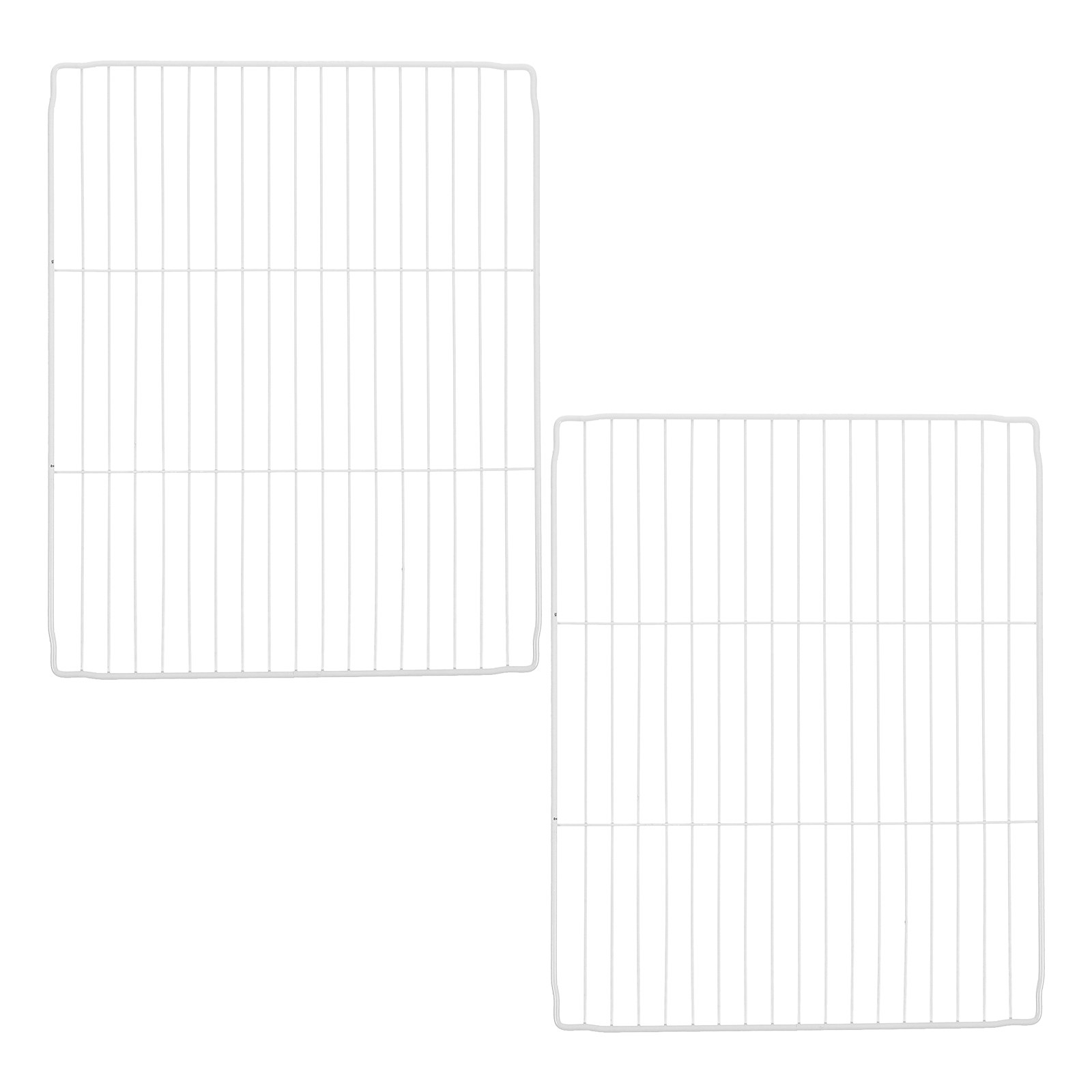 Food Storage With Dividers - قطعتان من فواصل الأسلاك المعدنية للثلاجة،