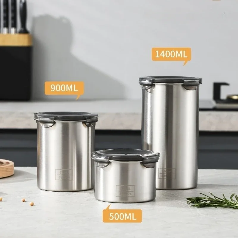 304 حاوية محكمة الغلق من الفول - مراجعة Food Storage With Dividers وسعره