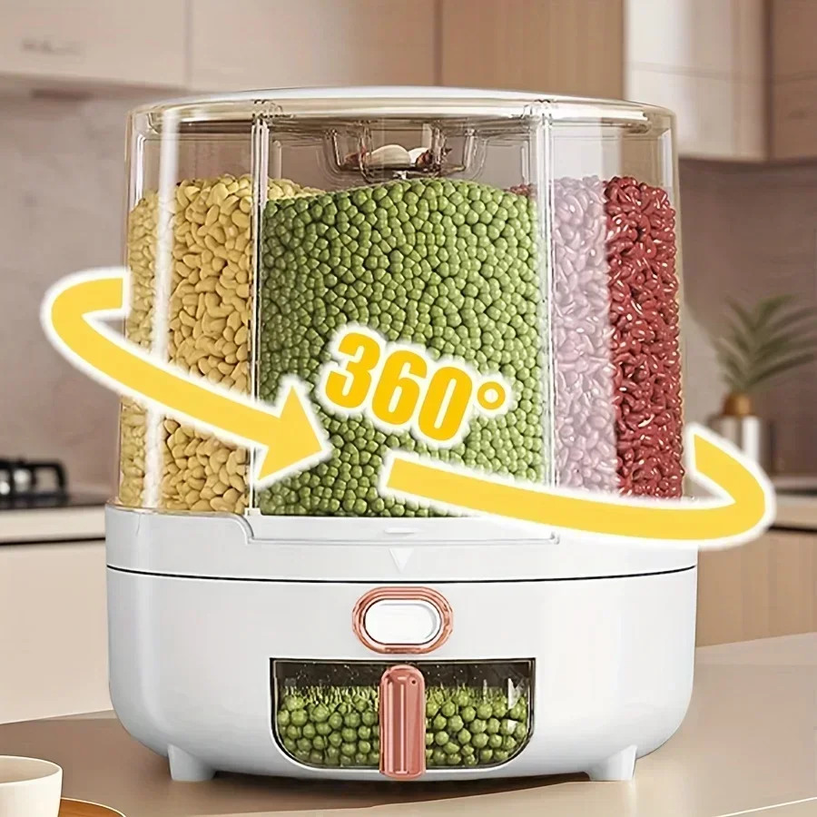 6 مقصورة 360 °   حاوية تخزين ط - مراجعة Food Storage Meals وسعره