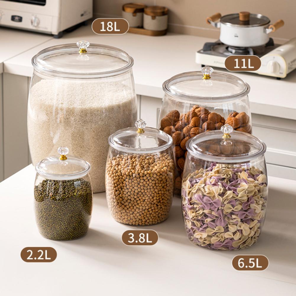وعاء بلاستيكي شفاف كبير محكم ا - مراجعة Food Storage Containers وسعره