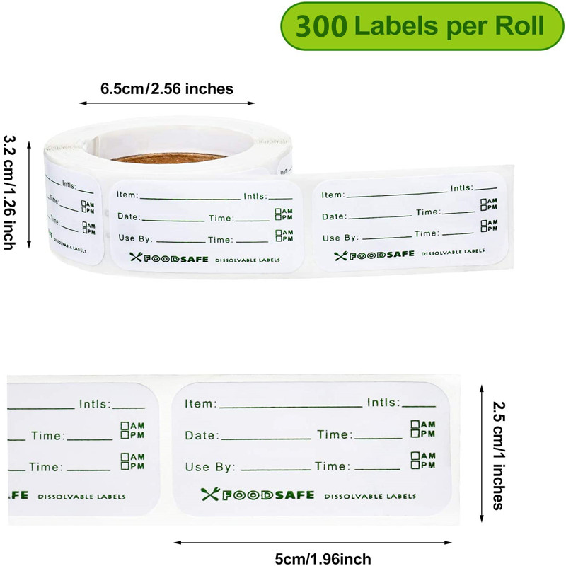 300/قطعة ملصقات تخزين المواد ا - مراجعة Food Storage Labels وسعره