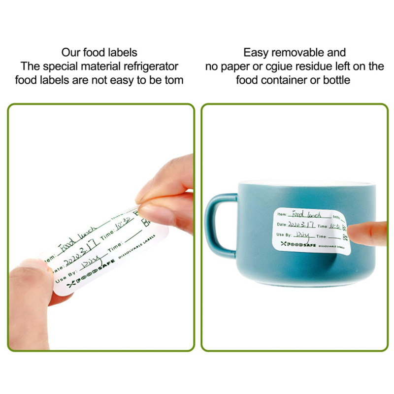 300/قطعة ملصقات تخزين المواد ا - مراجعة Food Storage Labels وسعره