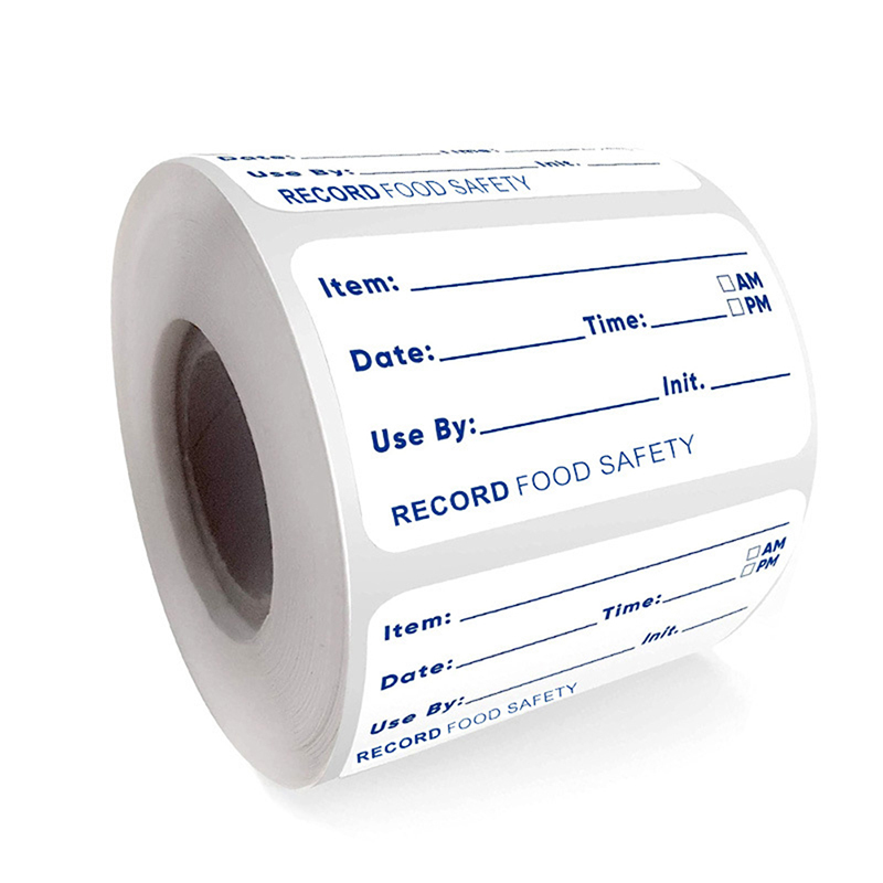جديد # 500 قطعة/لفة ملصقات مطب - مراجعة Food Storage Labels وسعره